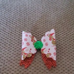 Santa Hair Bow